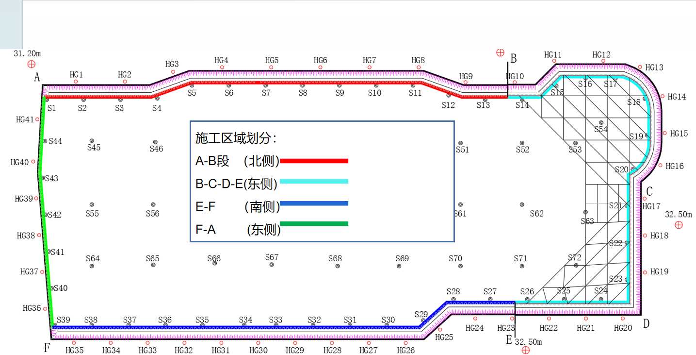 济南莱芜区基坑支护设计