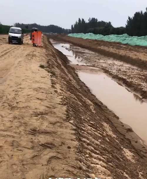 济南莱芜区河道降水